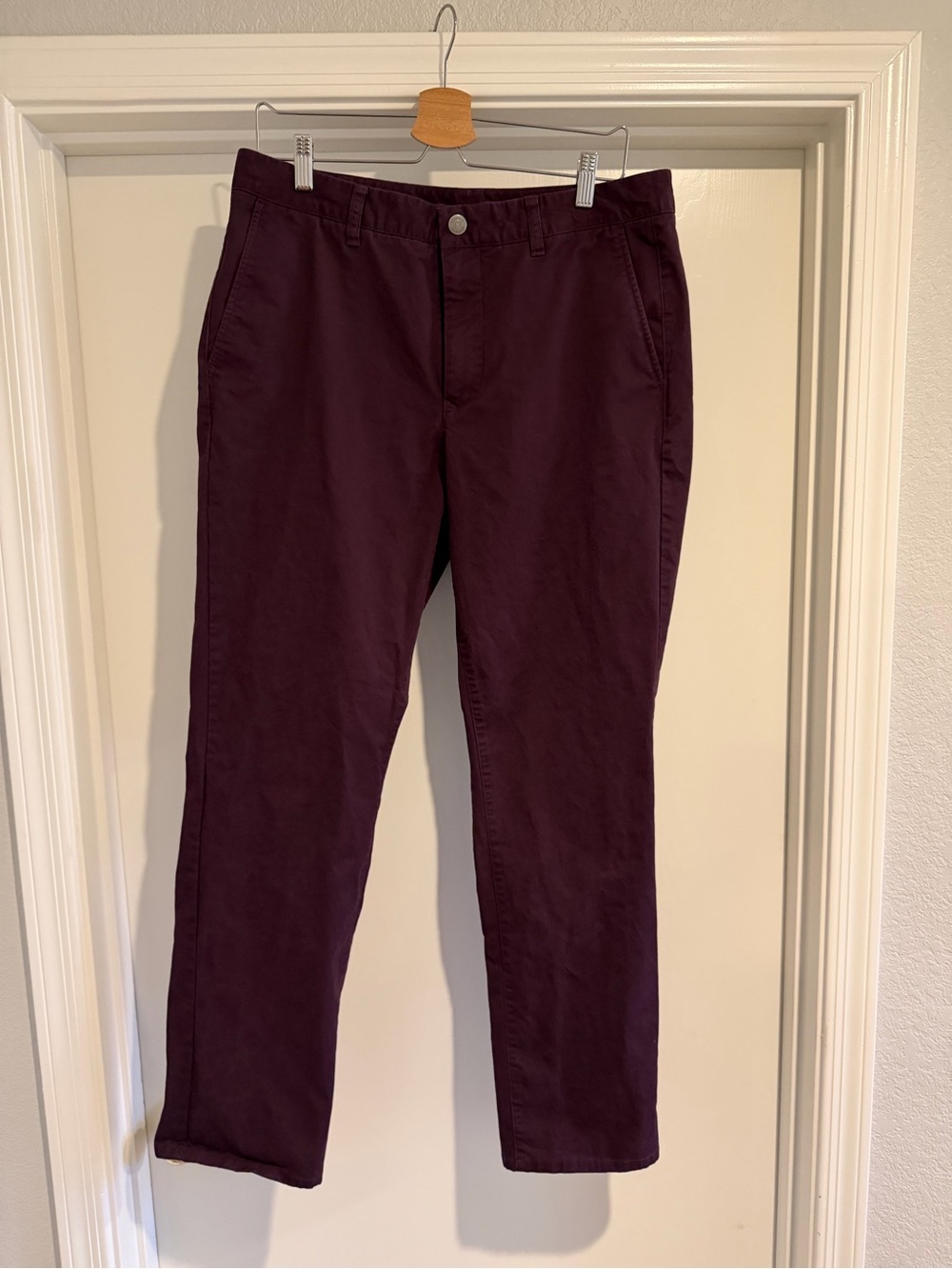 Bonobos Men's Chinos in Deep Plum